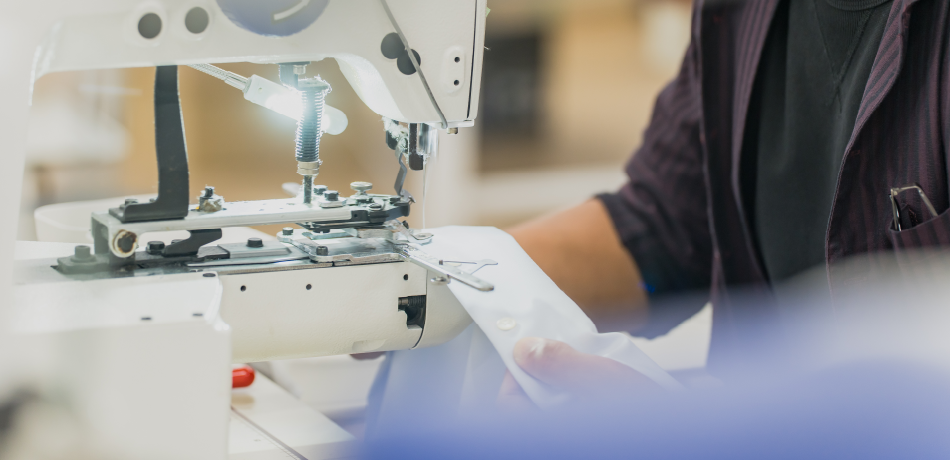 縫製工場の様子